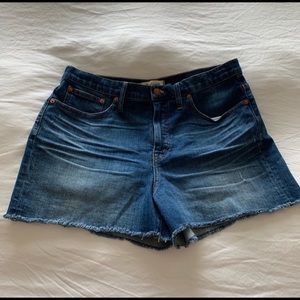 Madewell Curvy High Ride Shorts